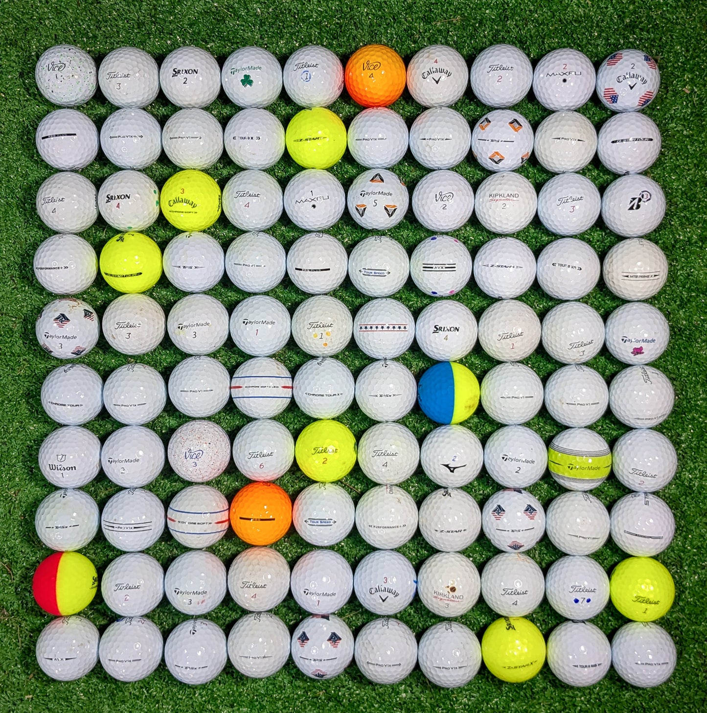 Hunted Golf Balls by Model