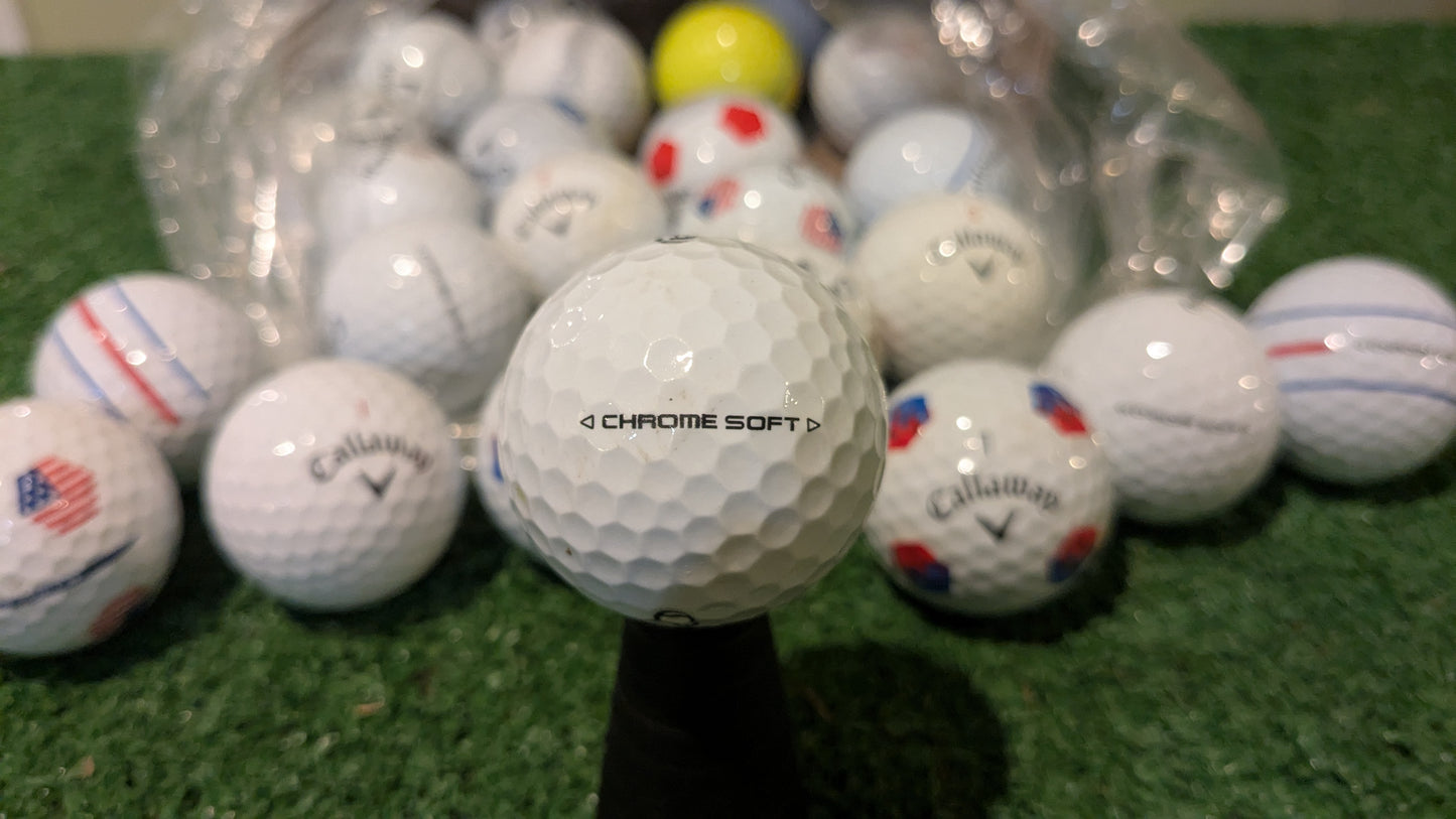 Hunted Golf Balls by Model