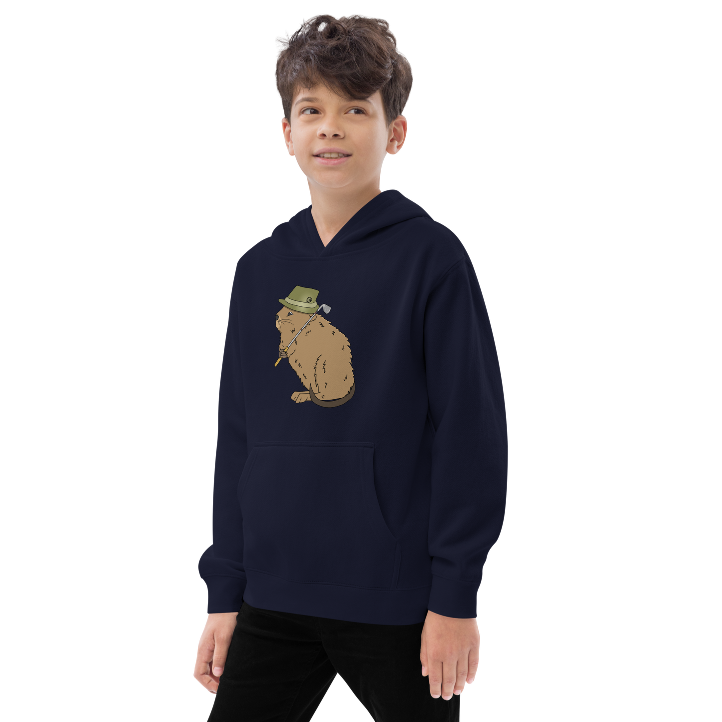 BIG Muskrat - Kids Hoodie
