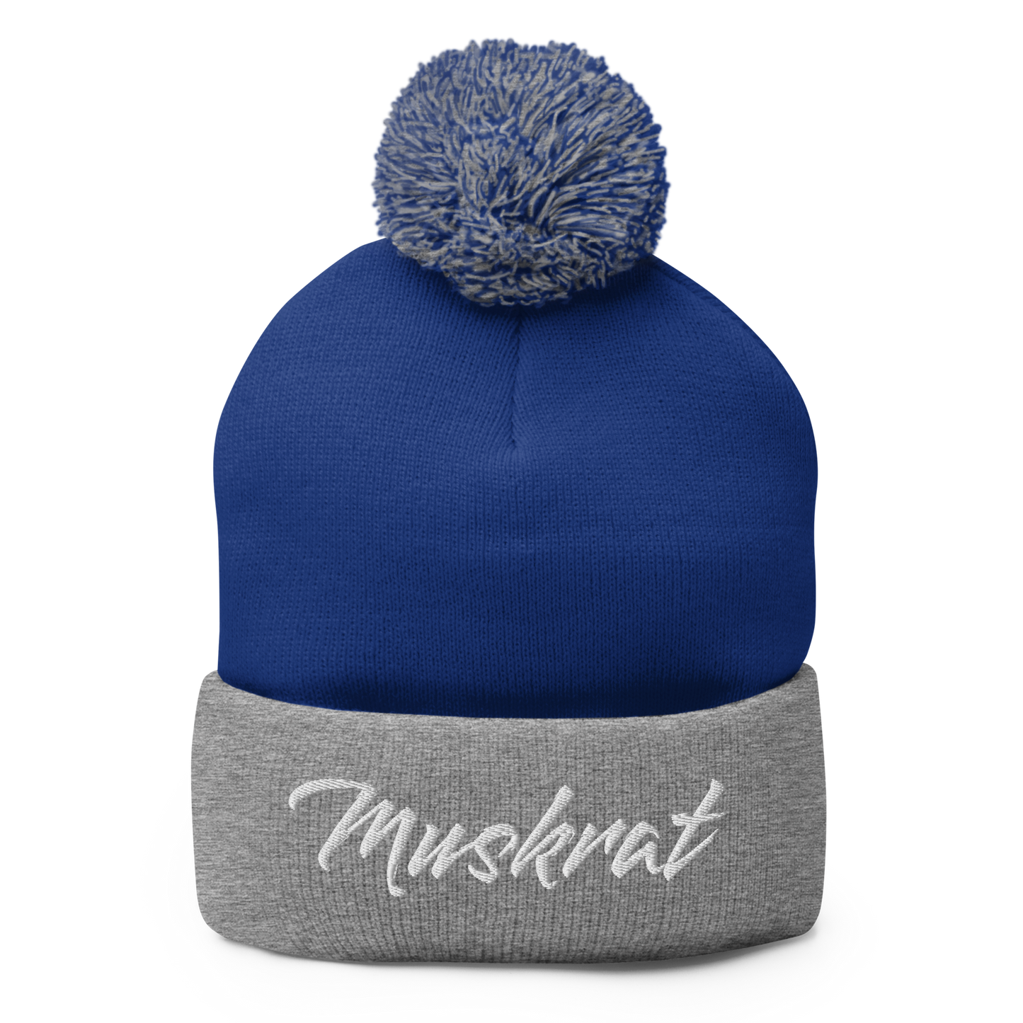 Muskrat Links Fierce Pom-Pom Beanie