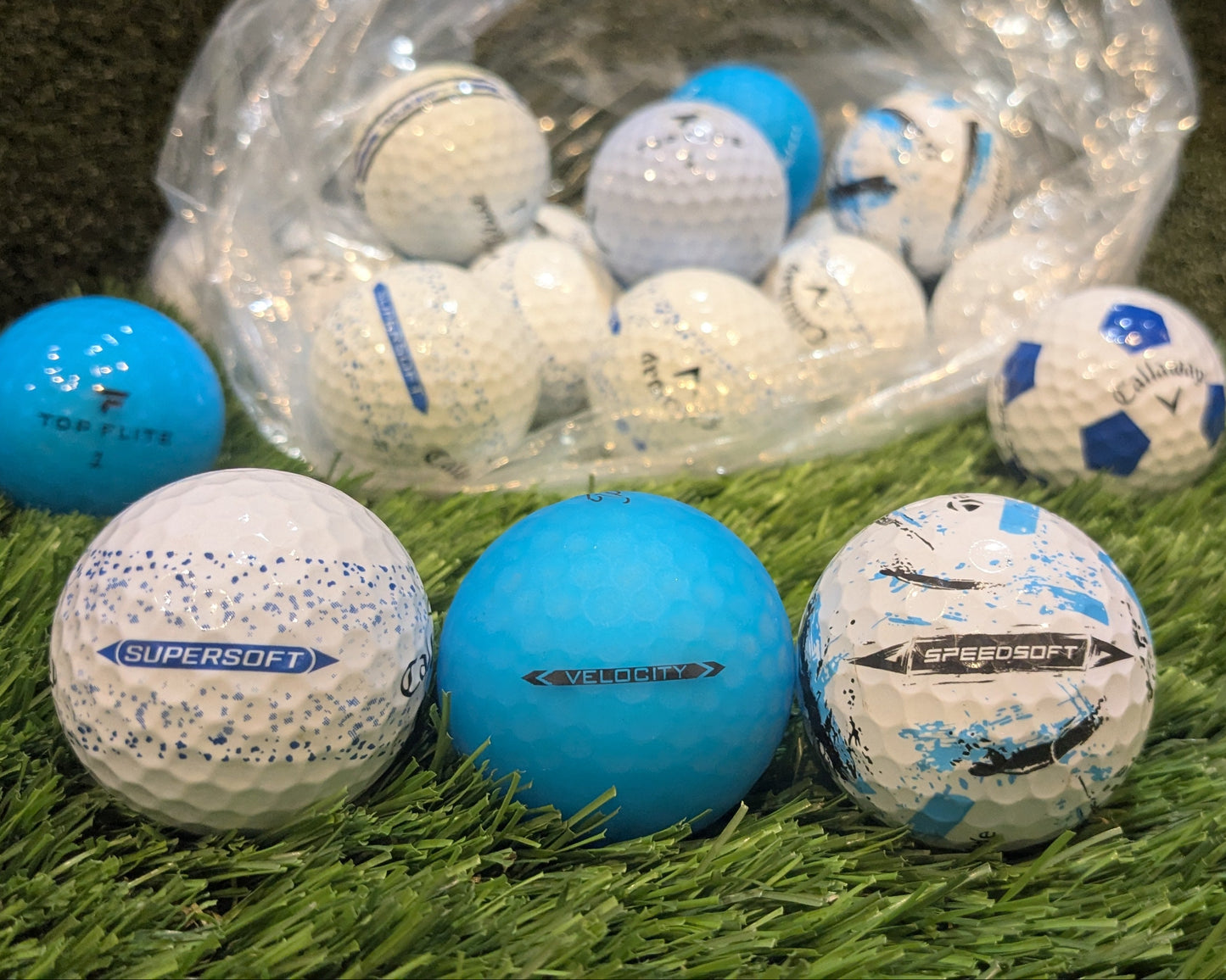 Hunted Golf Balls by Color