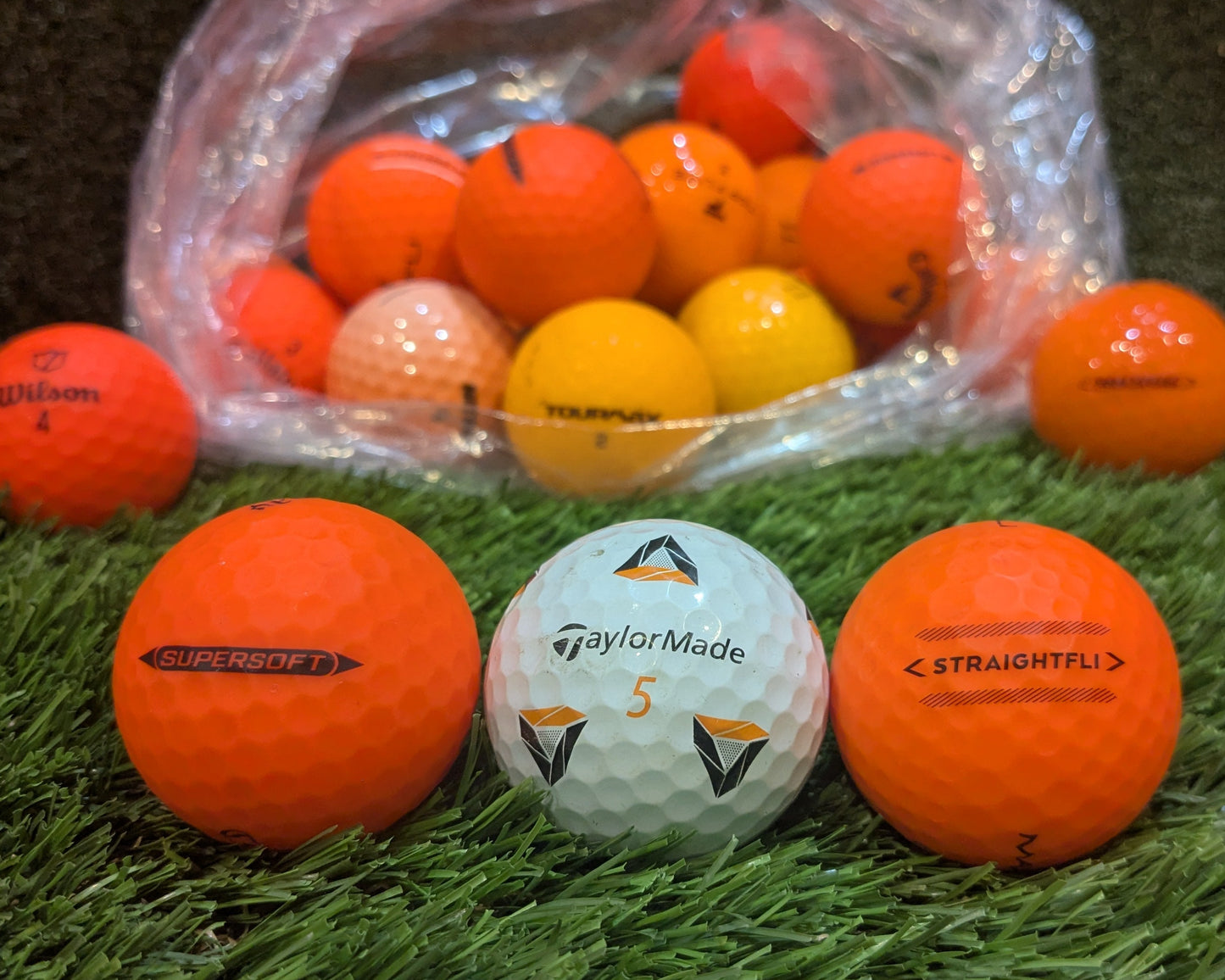 Hunted Golf Balls by Color