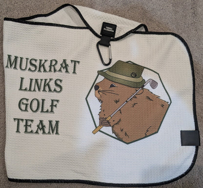 Muskrat Links Golf Magnet Towel