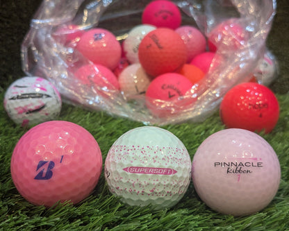 Hunted Golf Balls by Color