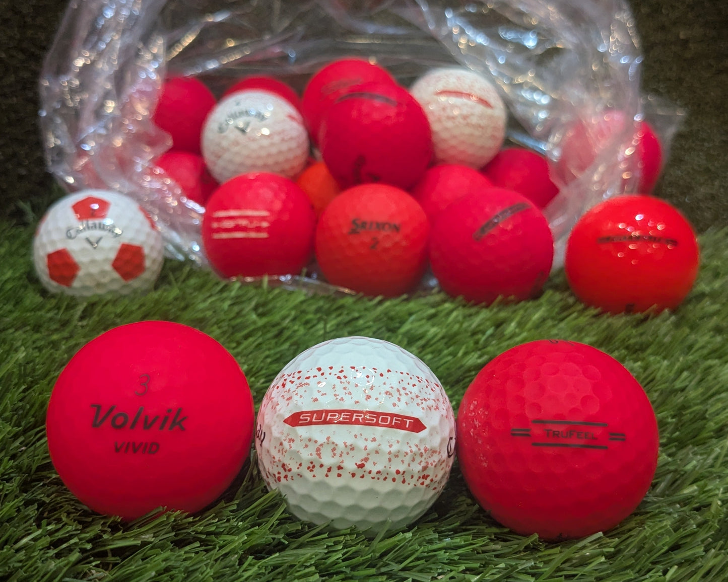 Hunted Golf Balls by Color