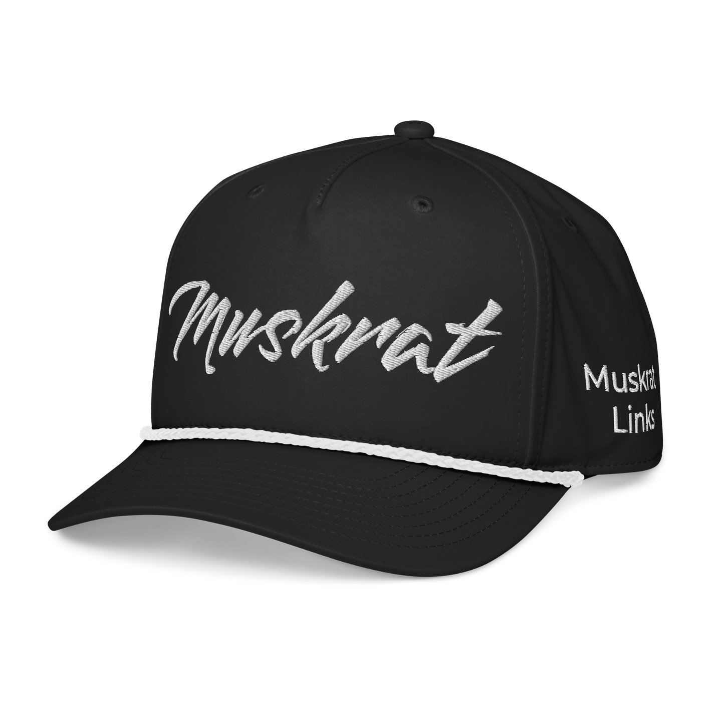 Muskrat Links Fierce Rope Hat (Black)