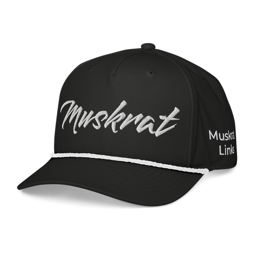 Muskrat Links Fierce Rope Hat (Black)