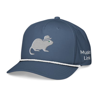 little Muskrat Rope Hat (Blue)
