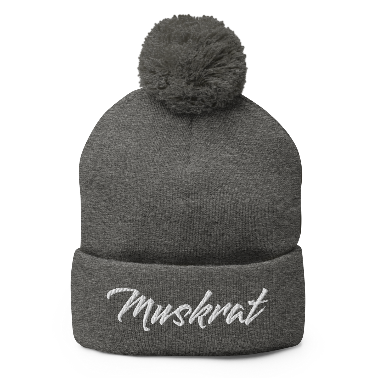 Muskrat Links Fierce Pom-Pom Beanie