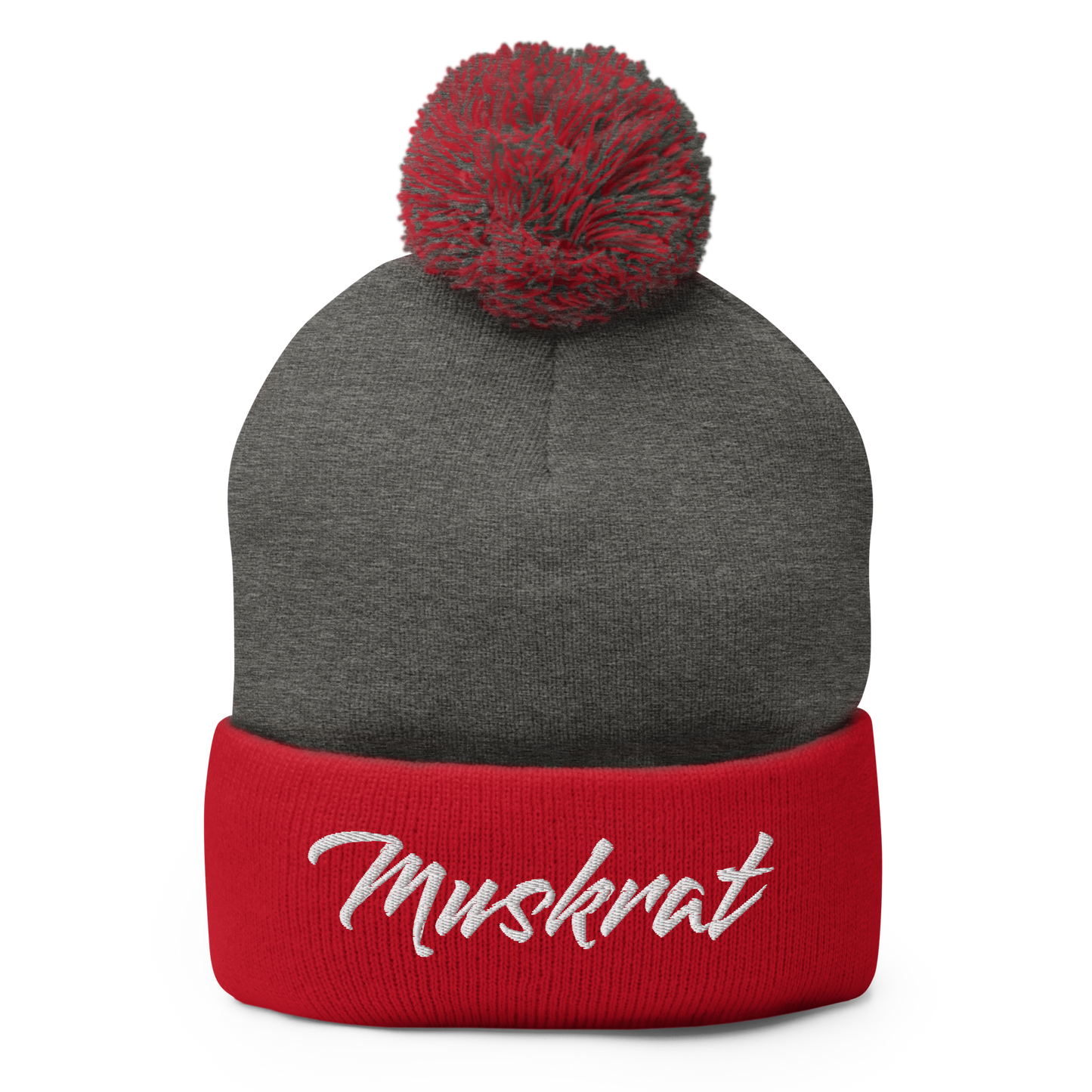 Muskrat Links Fierce Pom-Pom Beanie