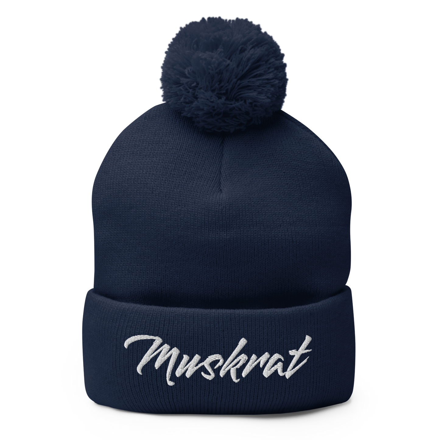 Muskrat Links Fierce Pom-Pom Beanie