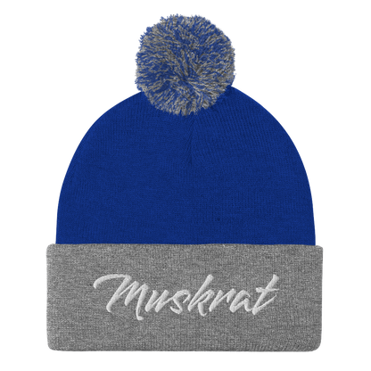 Muskrat Links Fierce Pom-Pom Beanie