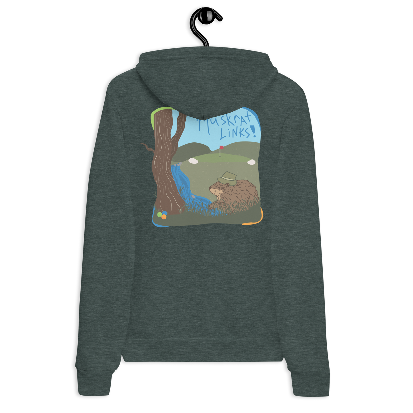 Golf Ball Hunting Unisex Hoodie