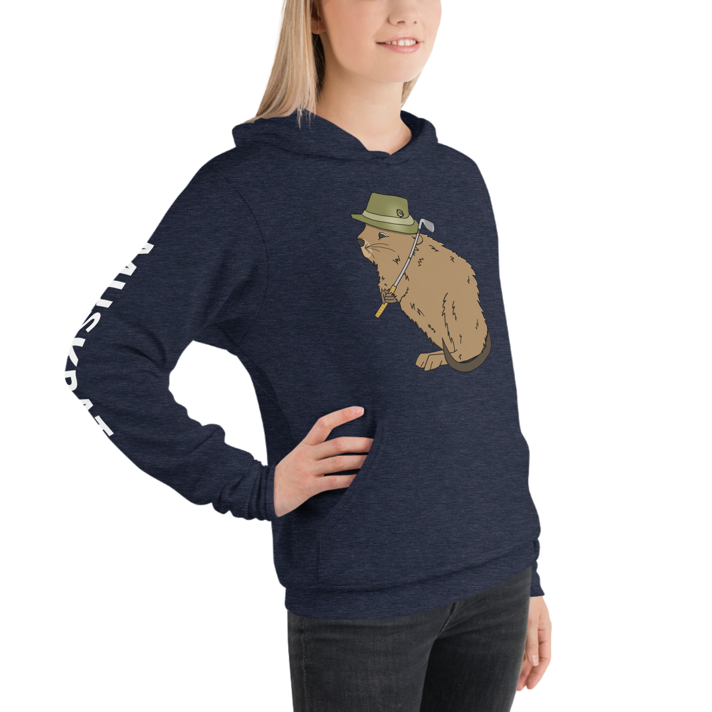 BIG Muskrat Unisex Hoodie